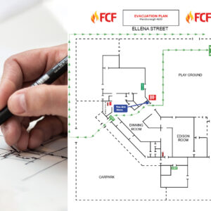 Fire Evacuation Diagram