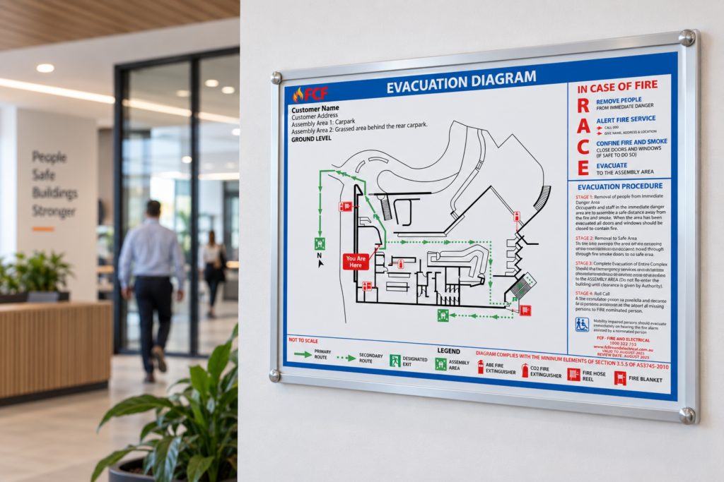 evacuation diagrams