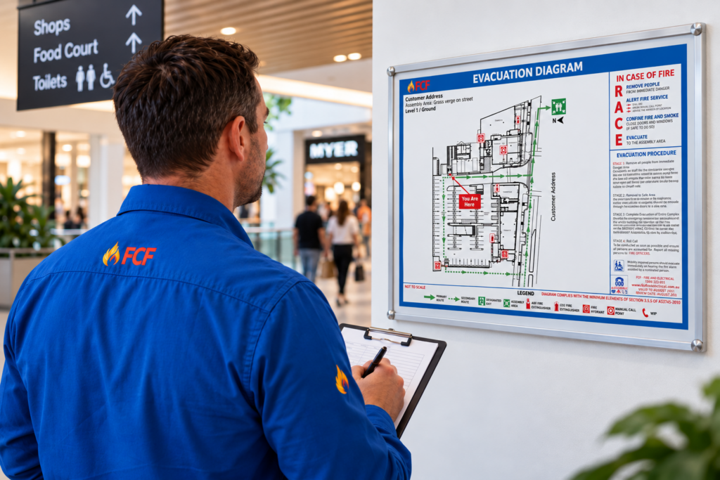 FCF Shopping Centre Diagram